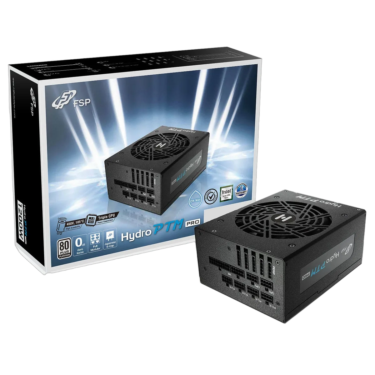 FSP ATX 1200W - 80+P Platinum - HYDRO PTM PRO -Seconde Vie — vue 1