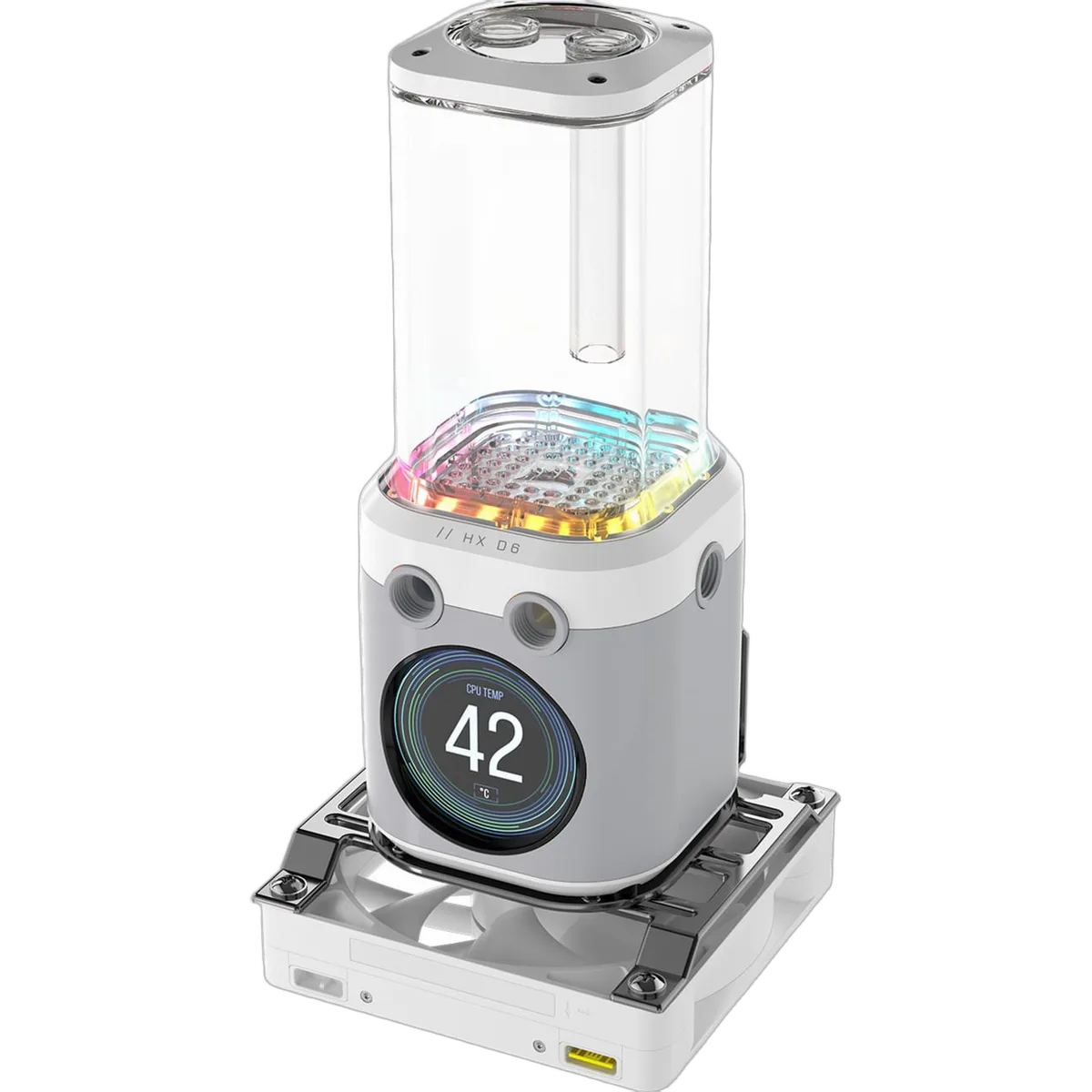 Corsair iCUE LINK XD6 RGB ELITE LCD - Blanc — vue 6