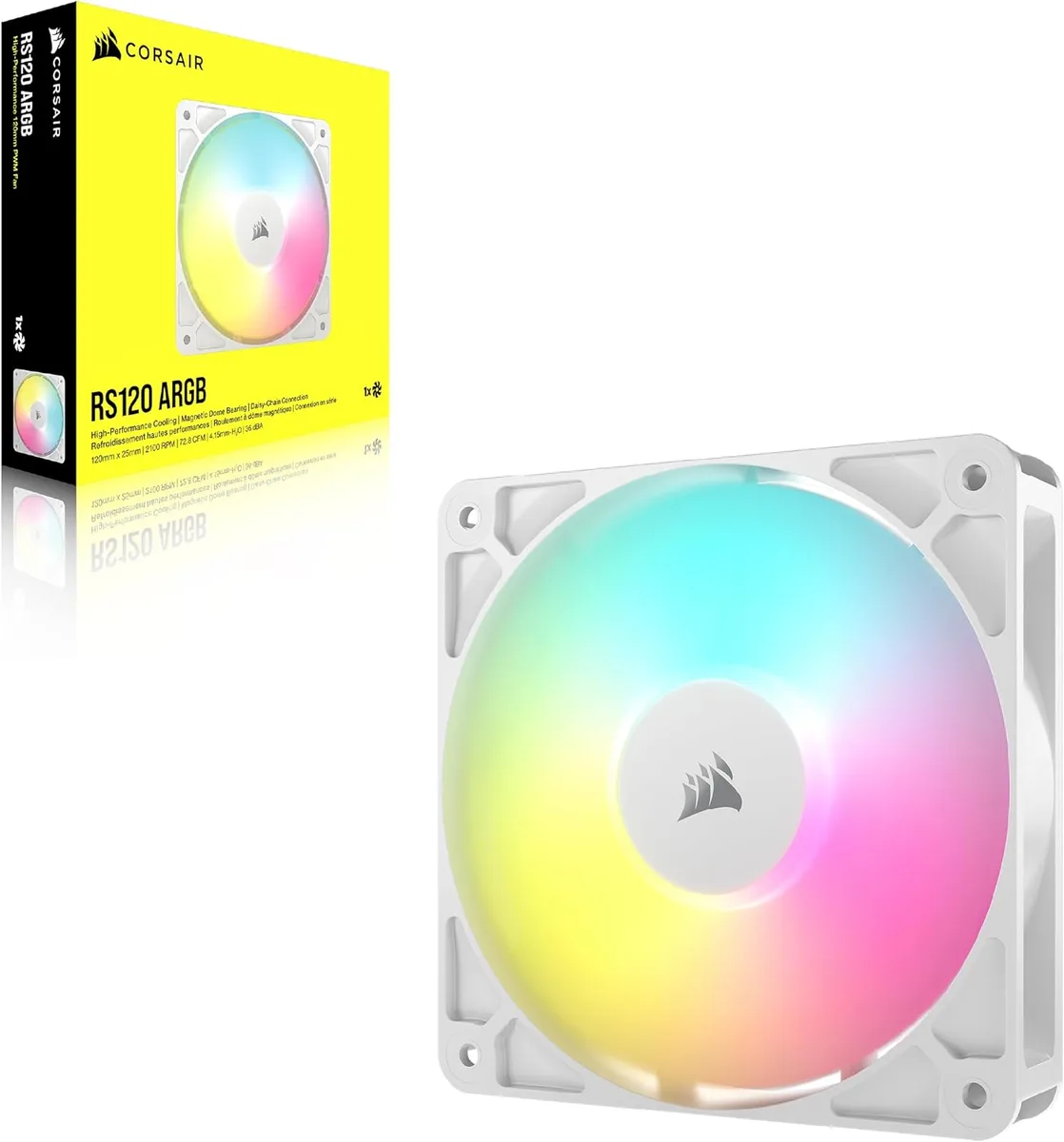 Corsair RS120 ARGB - Blanc — vue 2