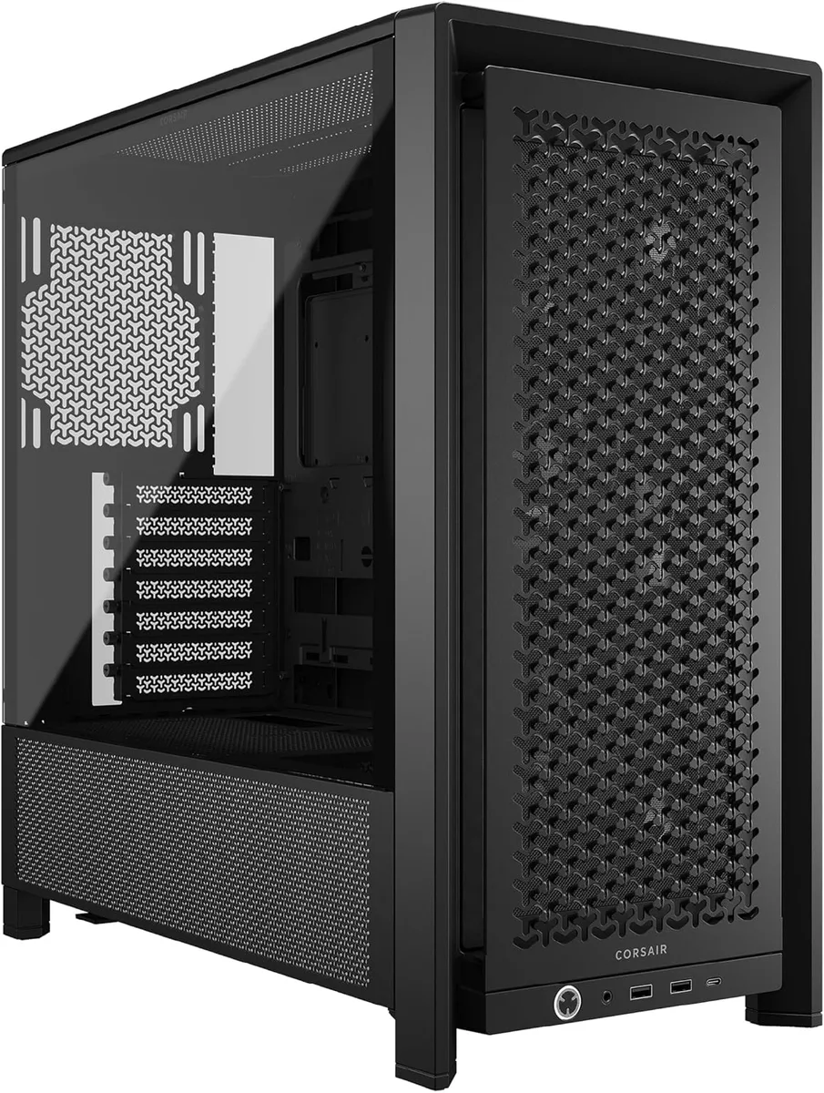 Corsair Frame 4000D RS  Noir - MT/Sans Alim/ATX — vue 1