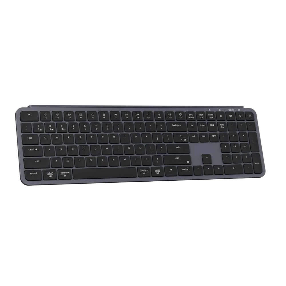 Keychron B6 Pro - Membrane - Sans-Fil - Gris — vue 2