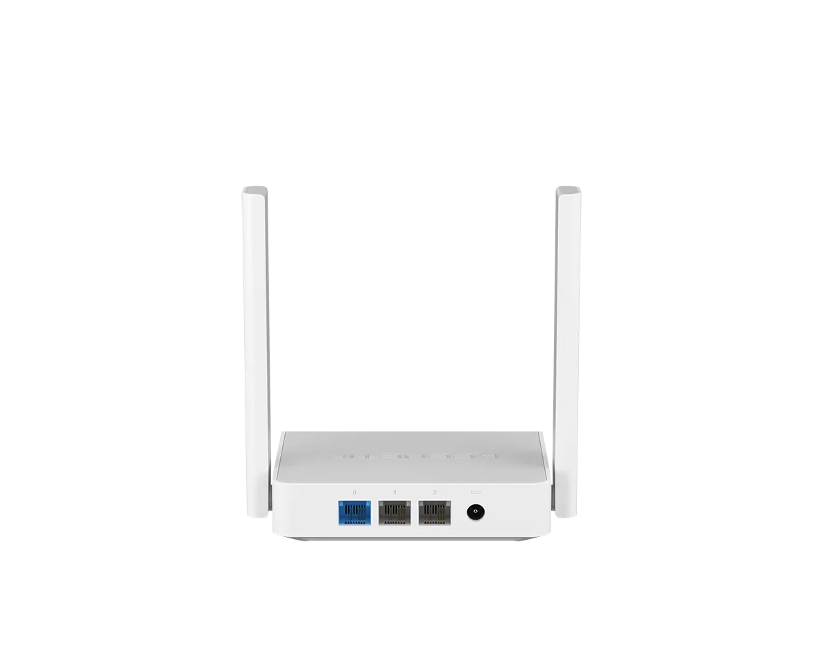 KEENETIC Starter - 4 ports Mesh Wi-Fi N300 - EU — vue 3