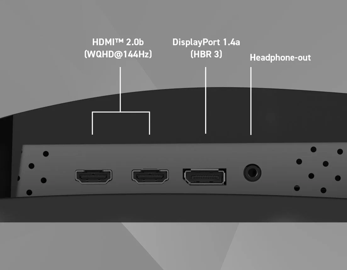 MSI MAG 275CQF E18 - 27" CURVE QHD 180Hz Fast VA 0.5ms FreeSync — vue 9