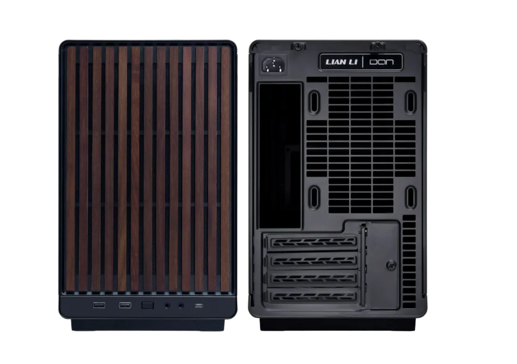 Lian-Li A3-mATX Wood Edition Noir - mT/SansAlim/mATX — vue 5