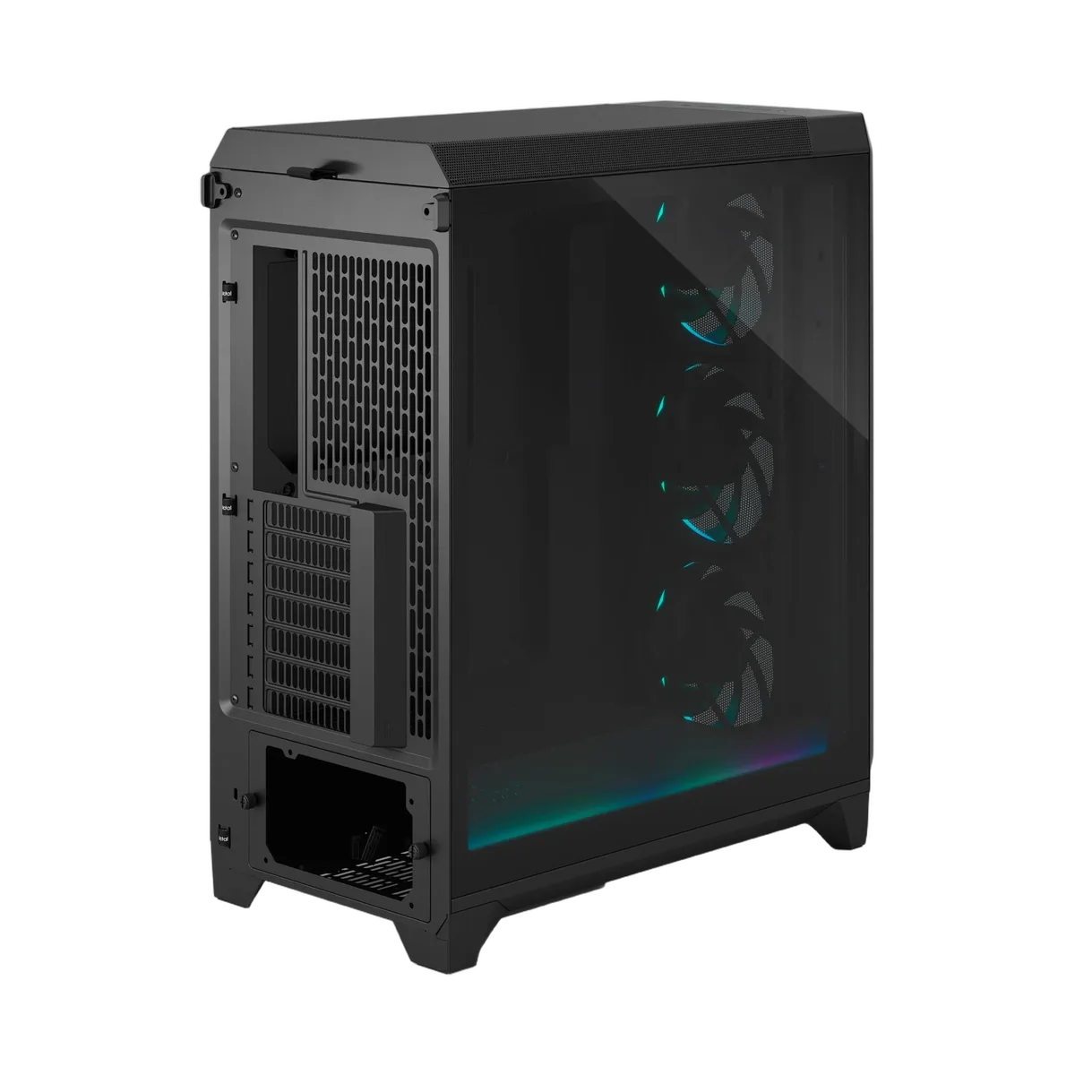 Fractal Design Meshify 3 Ambience Pro RGB TG Light Tint Noir - MT/Sans Alim/E-ATX — vue 5