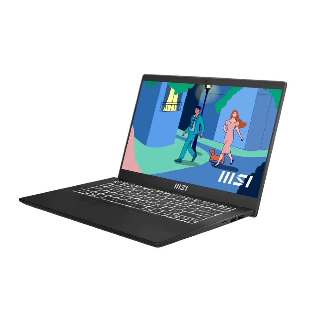 MSI Modern 14 C7M-427XFR - 14" FHD R7-7730U 16Go 512Go Sans OS avec Clavier rétroéclairé — vue 2