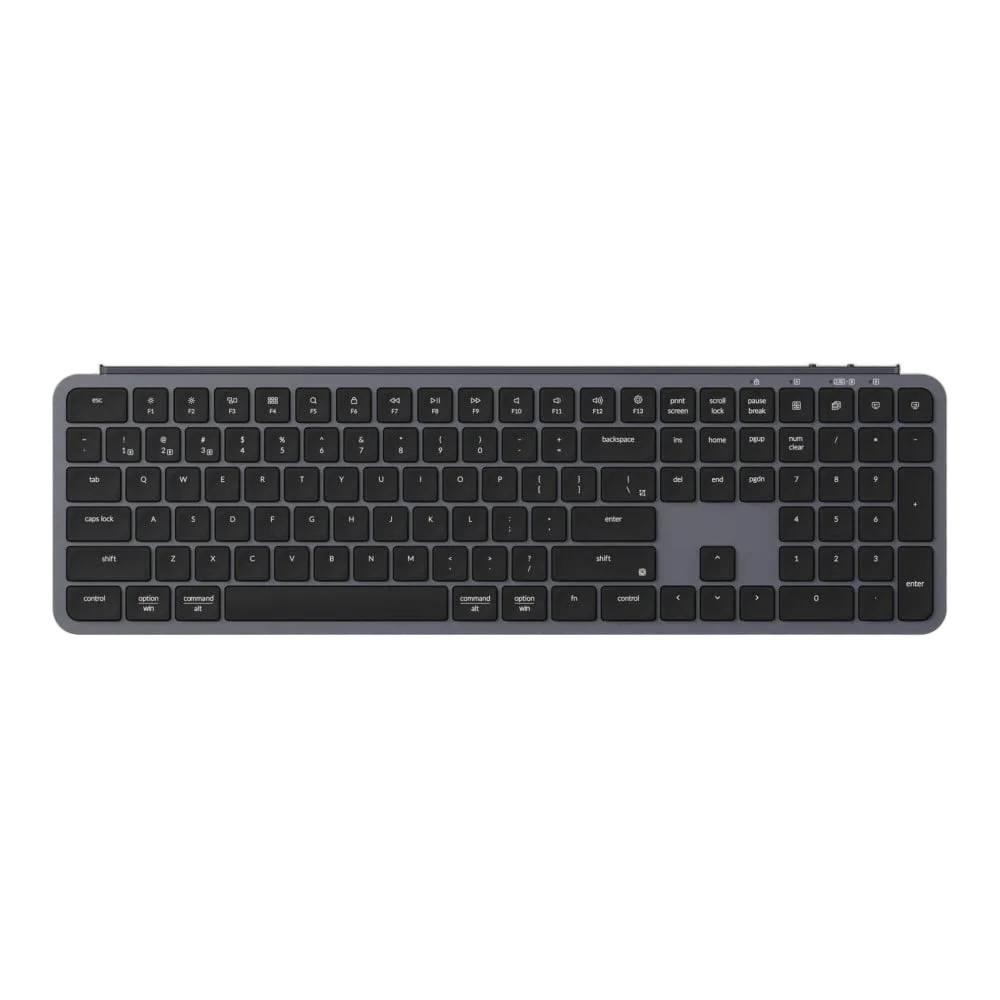Keychron B6 Pro - Membrane - Sans-Fil - Gris — vue 1