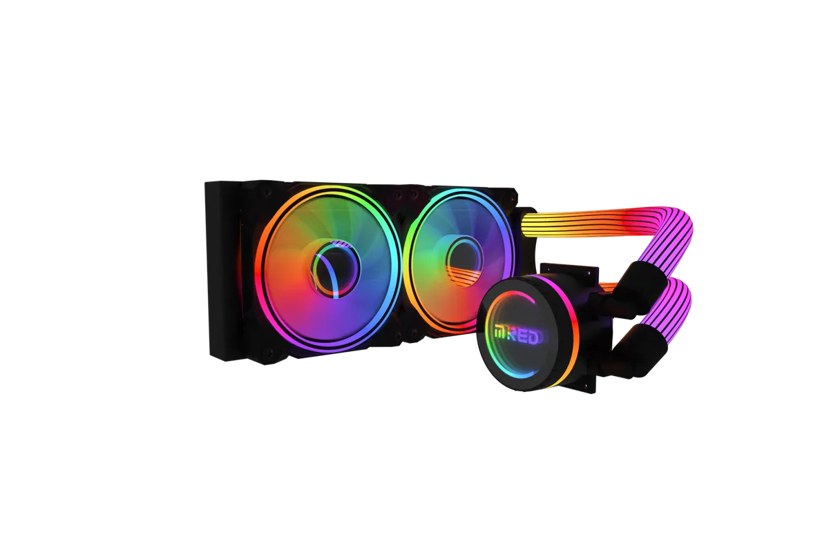 M.RED AIO 240mm ARGB - Infinite Advanced 240 — vue 1