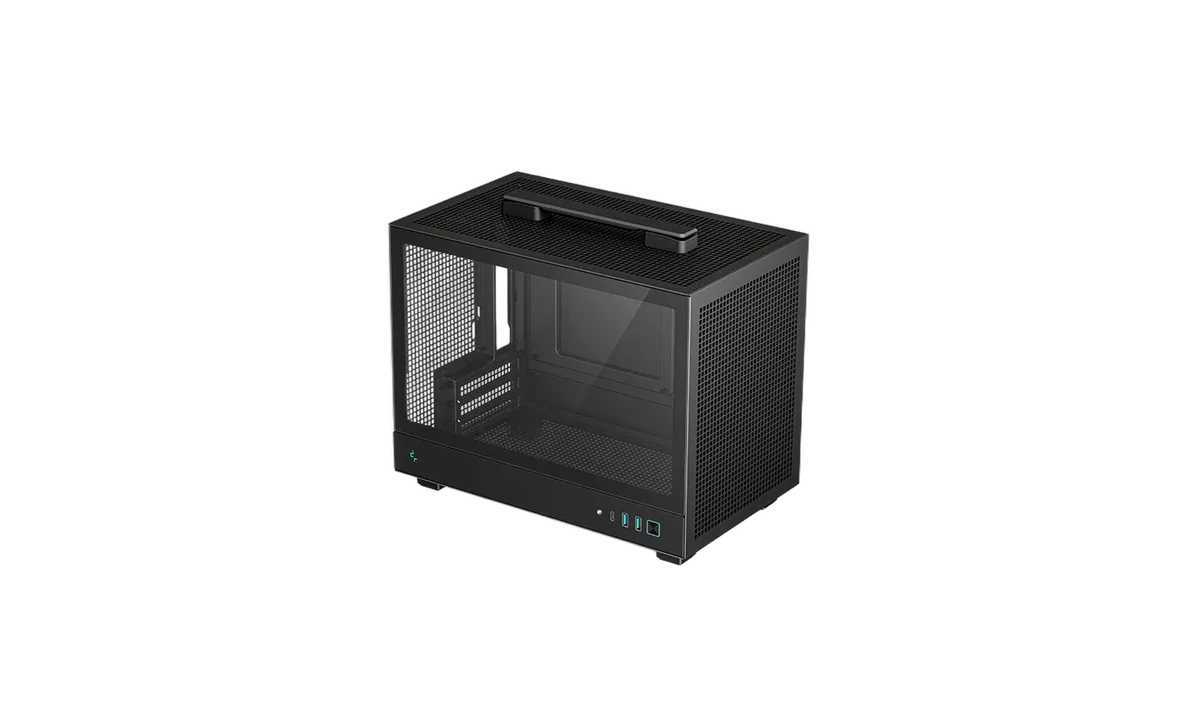 Deepcool CH160 Noir - mT/Sans Alim/Mini-ITX + AK620 DIGITAL Noir — vue 2
