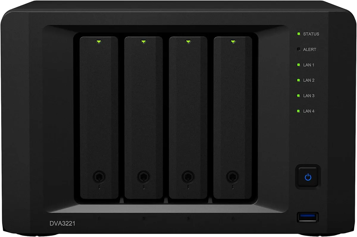 Synology DVA3221 32 canaux — vue 2