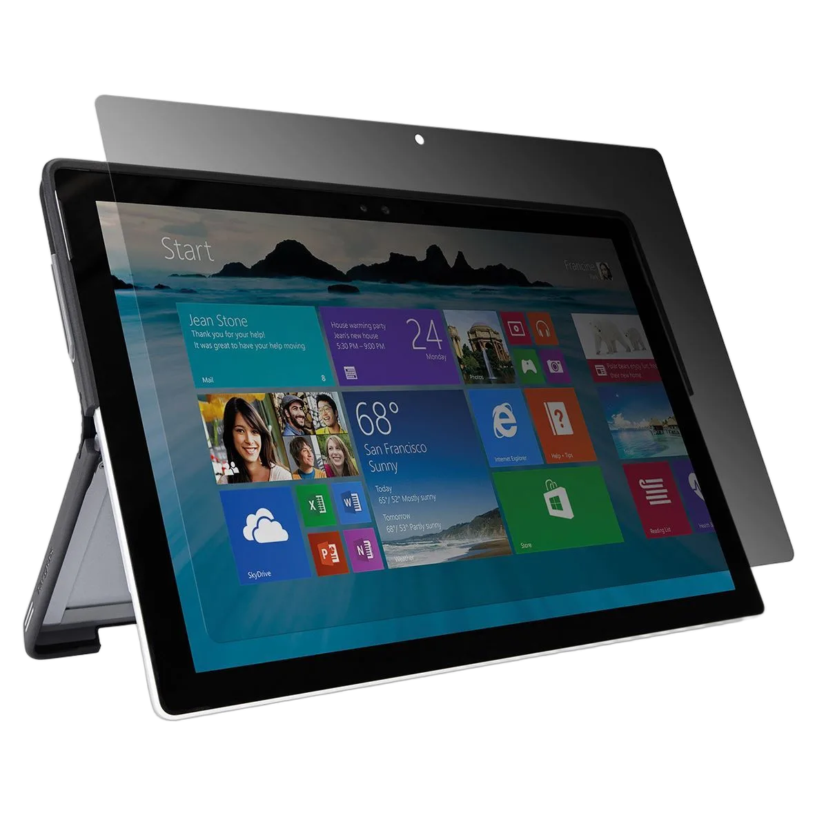 Targus AST025EUZ Filtre de confidentialité Surface PRO 4 — vue 1