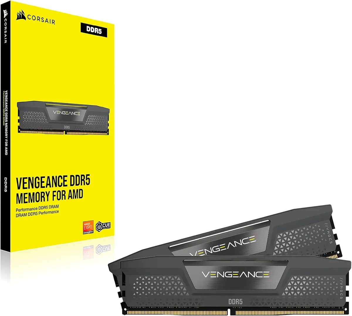 Corsair Vengeance 64Go (2x32Go) DDR5 6000MHz 30ms — vue 2