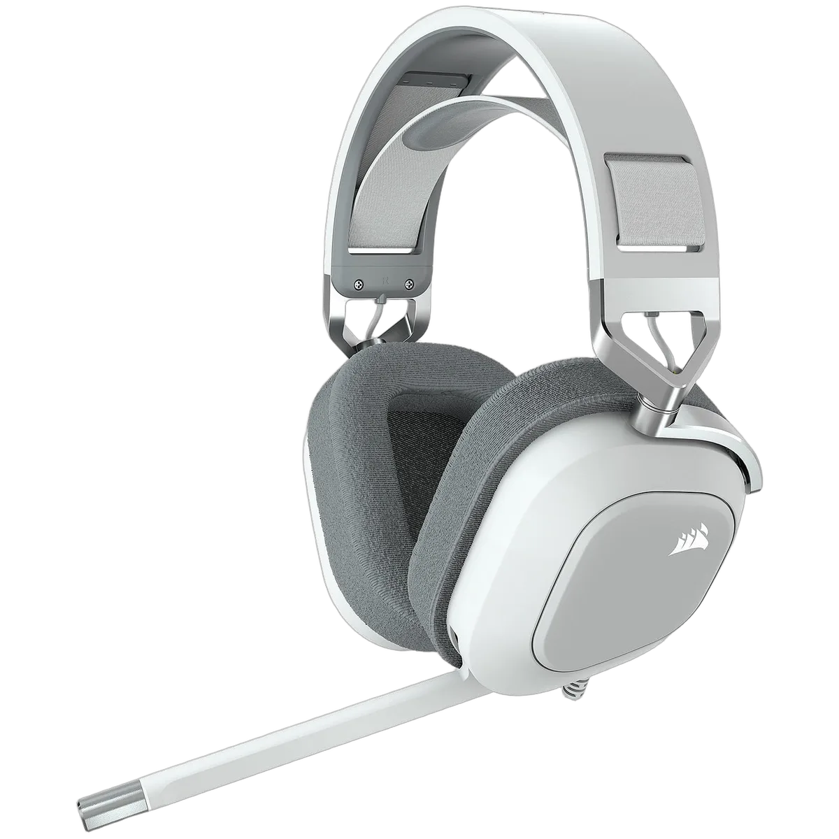 Corsair HS80 RGB USB - Filaire - Blanc — vue 1