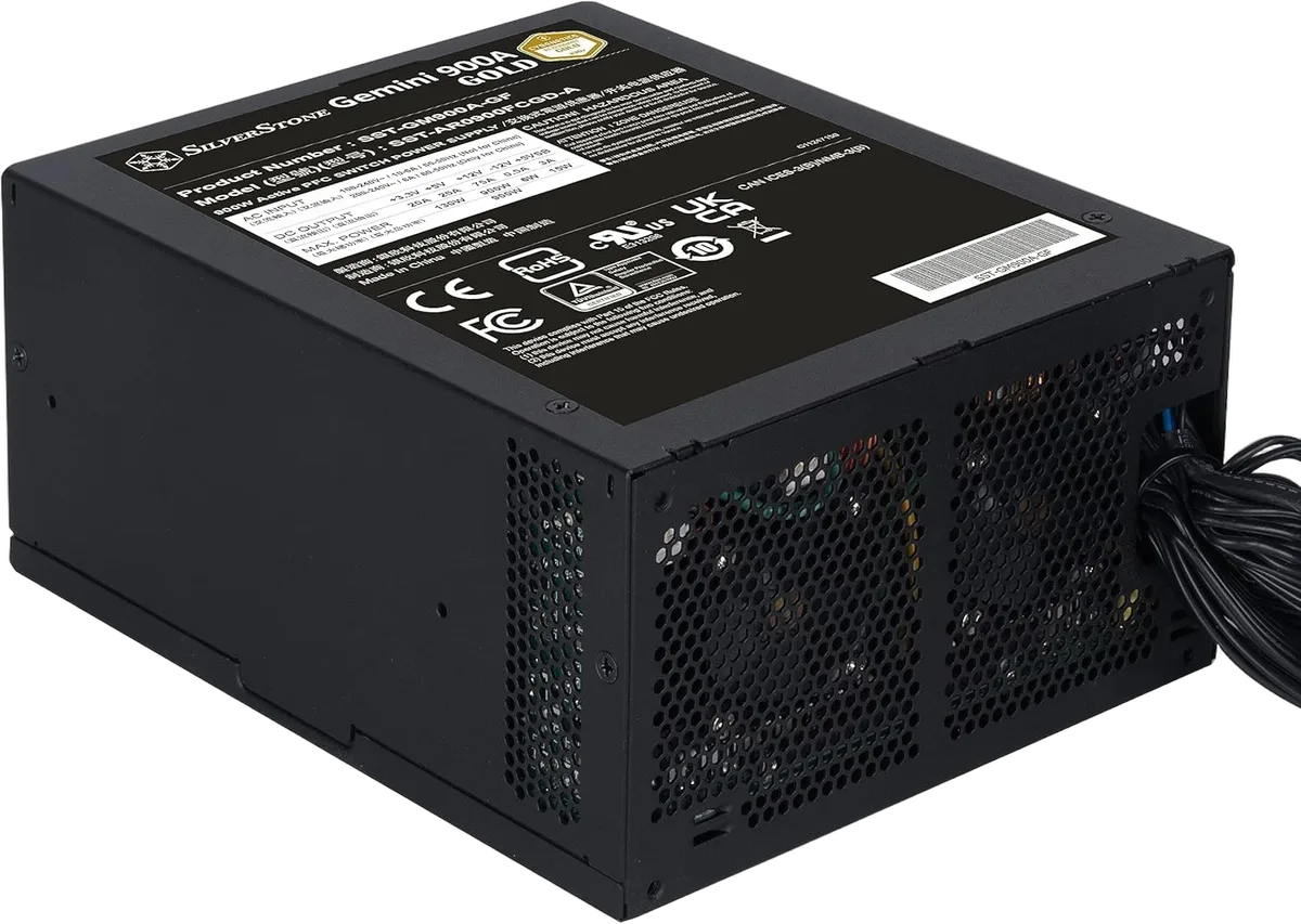 Silverstone ATX 900W - Cynebetics Gold - Gemini 900A — vue 9