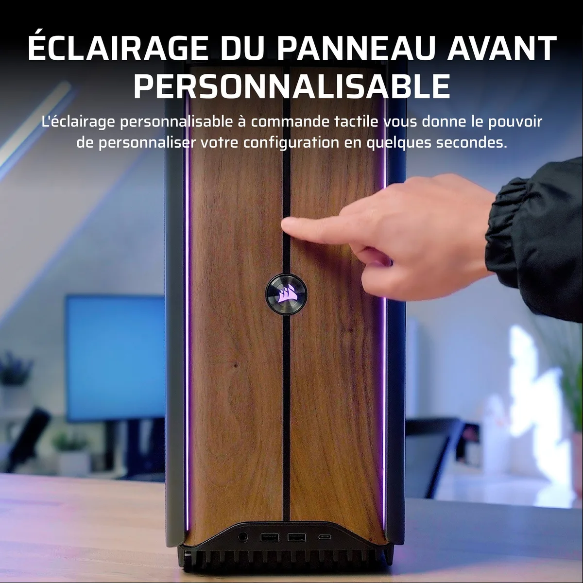 Corsair ONE a600 - R7 9800X3D RTX 5080 32Go 2To W11 avec Ethernet 5G Wi-Fi 7 et Bluetooth 5.4 — vue 6