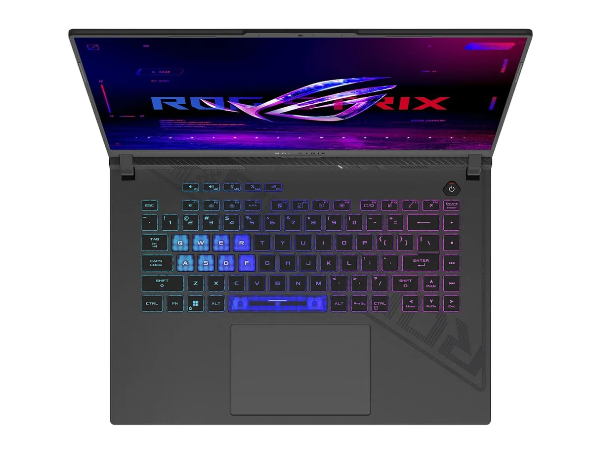 Asus ROG STRIX G16 - 16" FHD+ 165Hz Ryzen 9 8940HX RTX 5060 16Go 512Go W11 — vue 4