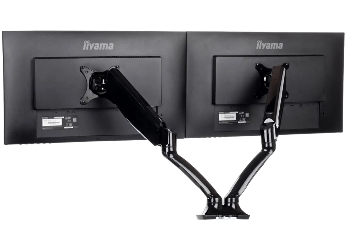 Iiyama DS3002C-B1 Bras pneumatique pour deux moniteurs bureautiques 27" max-Seconde Vie — vue 7