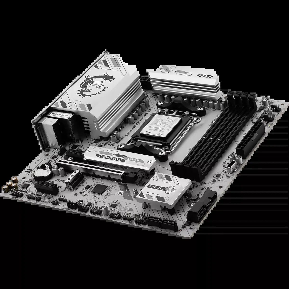 MSI B850M GAMING PLUS WIFI6E — vue 2