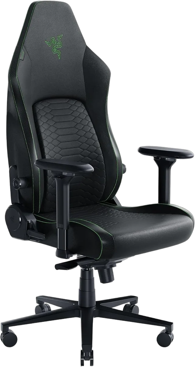 Razer Iskur V2 X NewGen - Black/Green — vue 1