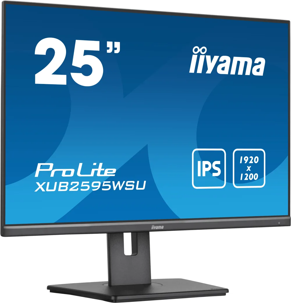 Iiyama PROLITE XUB2595WSU-B5 - 25" FHD+ 75Hz IPS 4ms FreeSync — vue 3