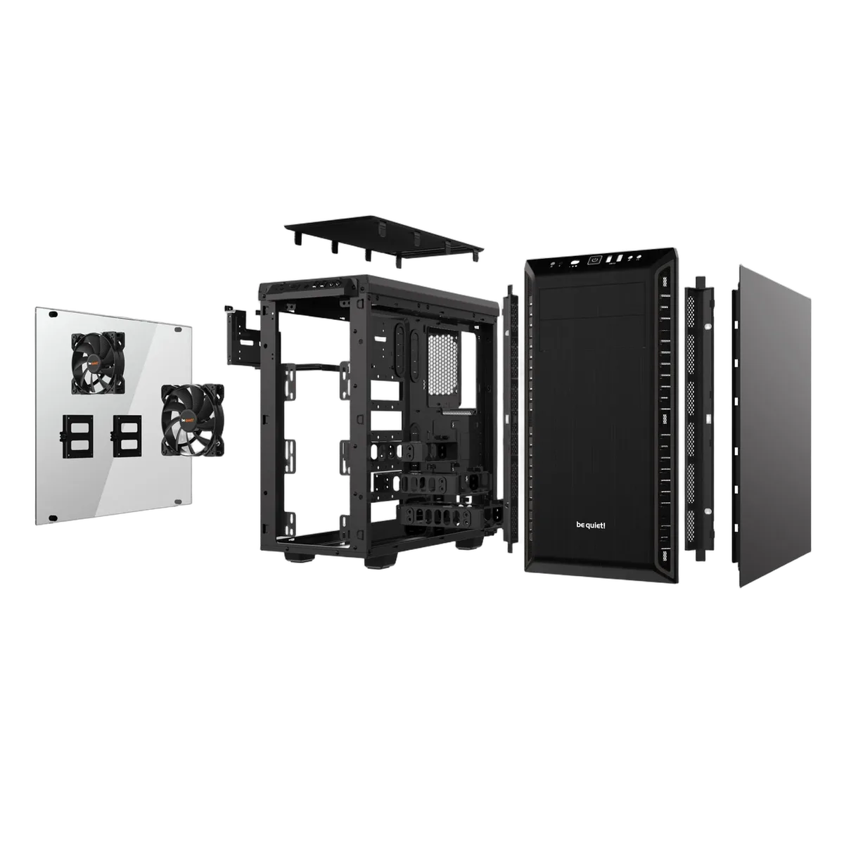 be quiet! Pure Base 600 Black Window - BGW21 — vue 3
