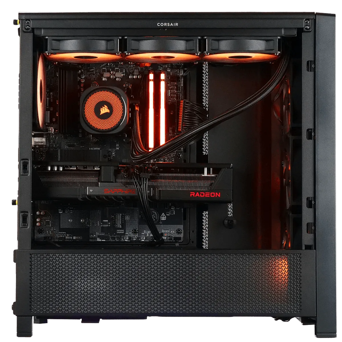 LITTLE REACTOR - R5-7500F/9070XT/16Go/1To, vue 2