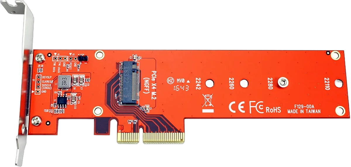 Roline - PCI-Express 4x pour un SSD M.2 NVMe — vue 2