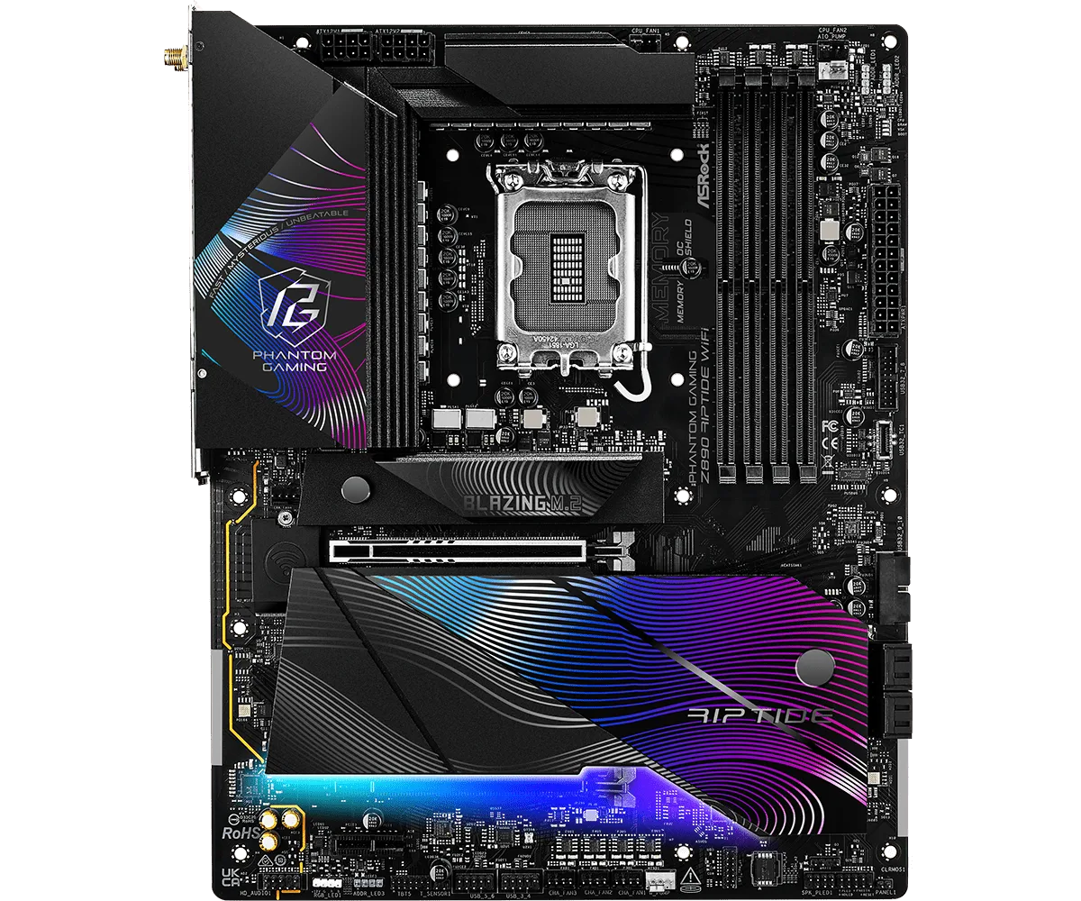 ASRock Z890 RIPTIDE WIFI — vue 3