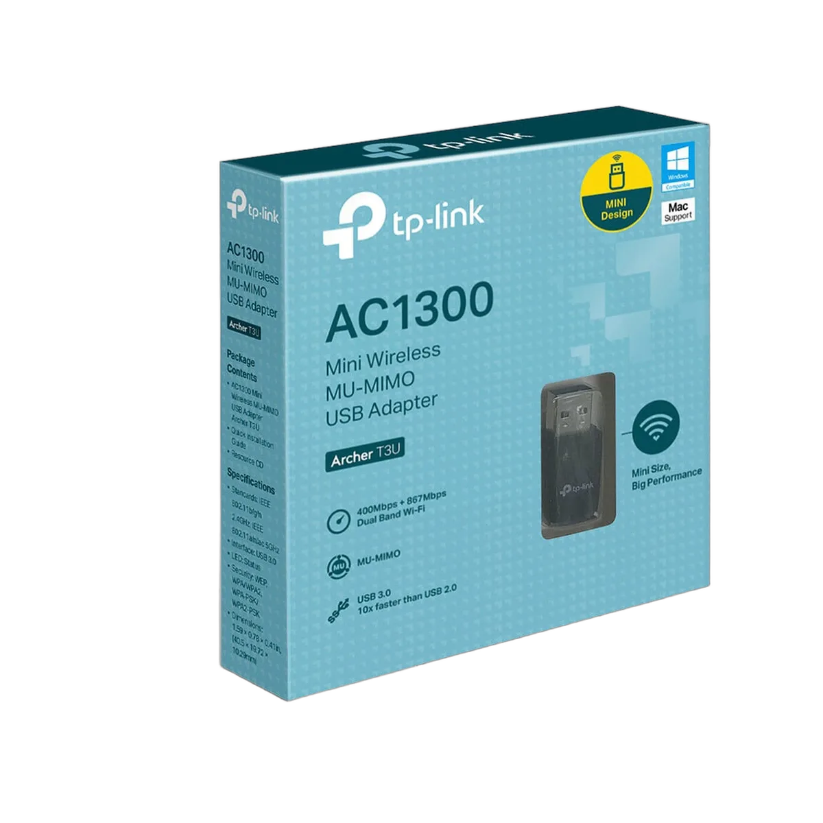 TP-Link Clé USB WiFi AC 1300 - ARCHER T3U — vue 2