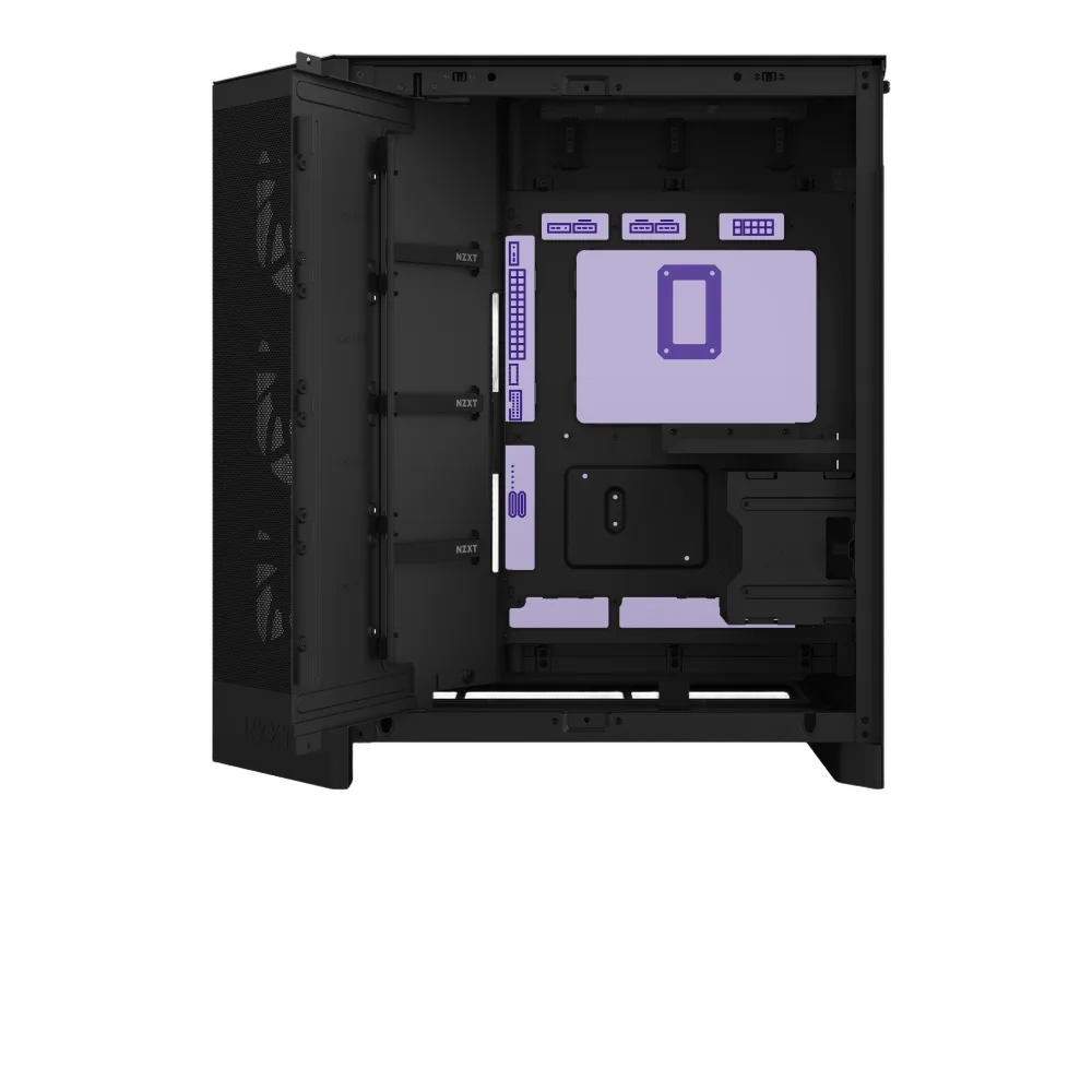 NZXT H9 Flow RGB Noir - MT/Sans Alim/E-ATX — vue 13