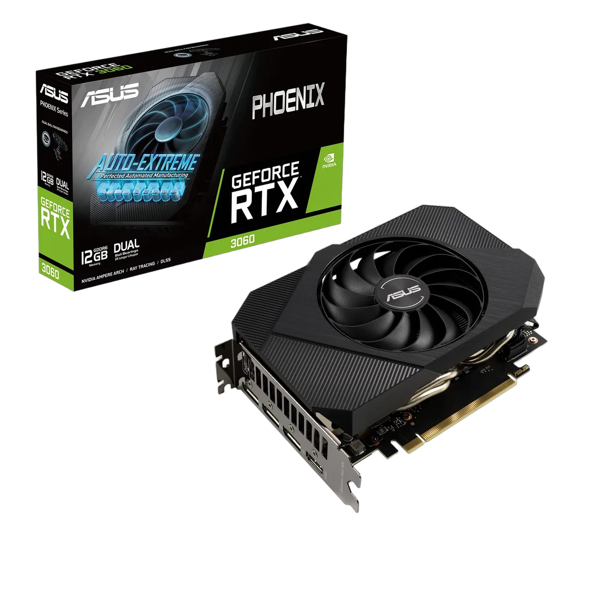 Asus Carte Graphique PH-RTX3060-12G-V2 -Seconde Vie — vue 1