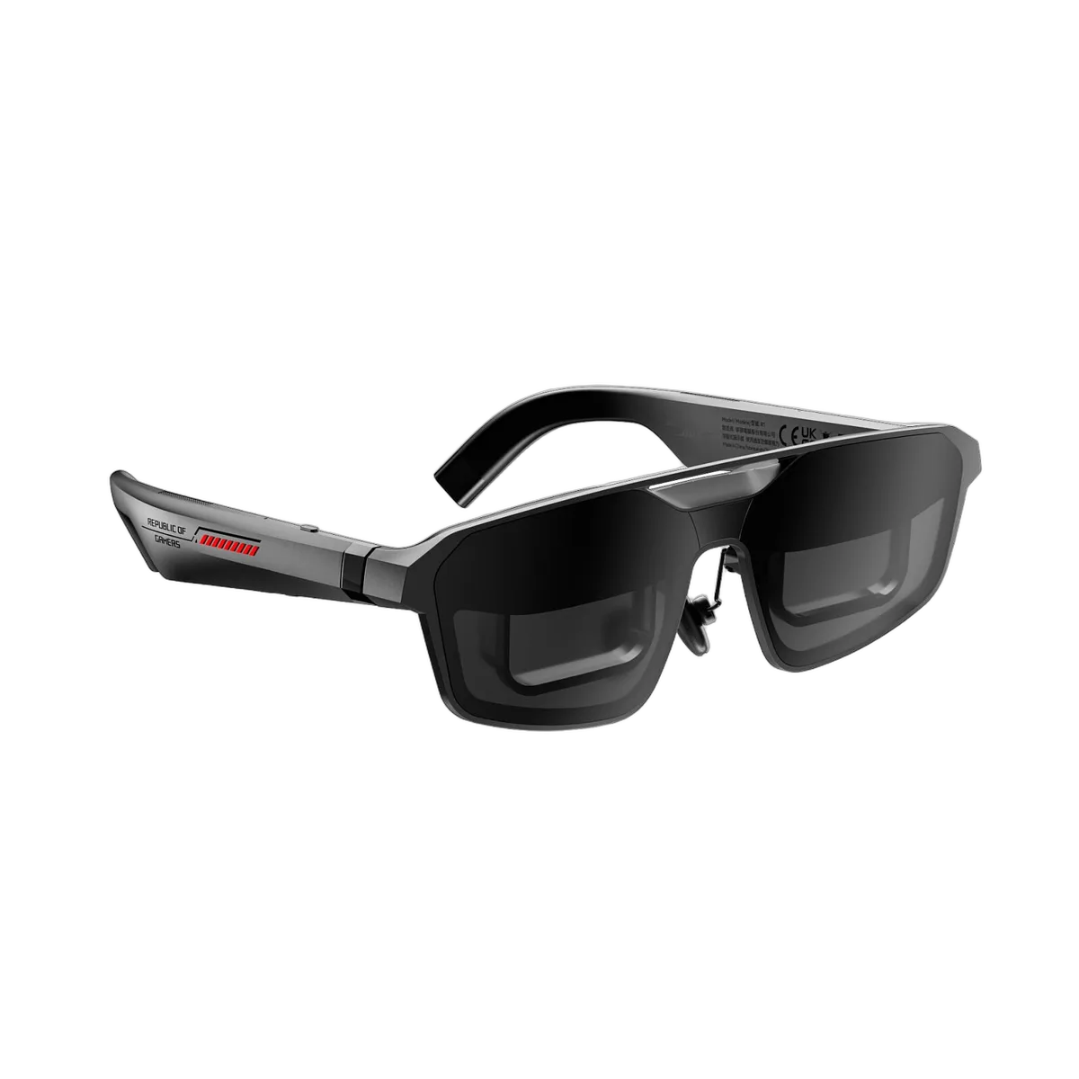 Asus ROG XREAL R1 - Lunettes Micro-OLED 3D DFHD 240Hz 171" max USB-C — vue 3