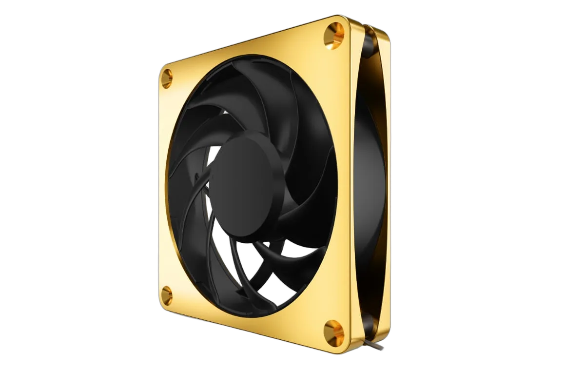 Alphacool Apex Stealth Metal 120mm - 3000rpm GOLD — vue 4