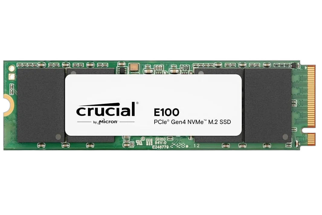 Crucial E100 500Go M.2 — vue 1