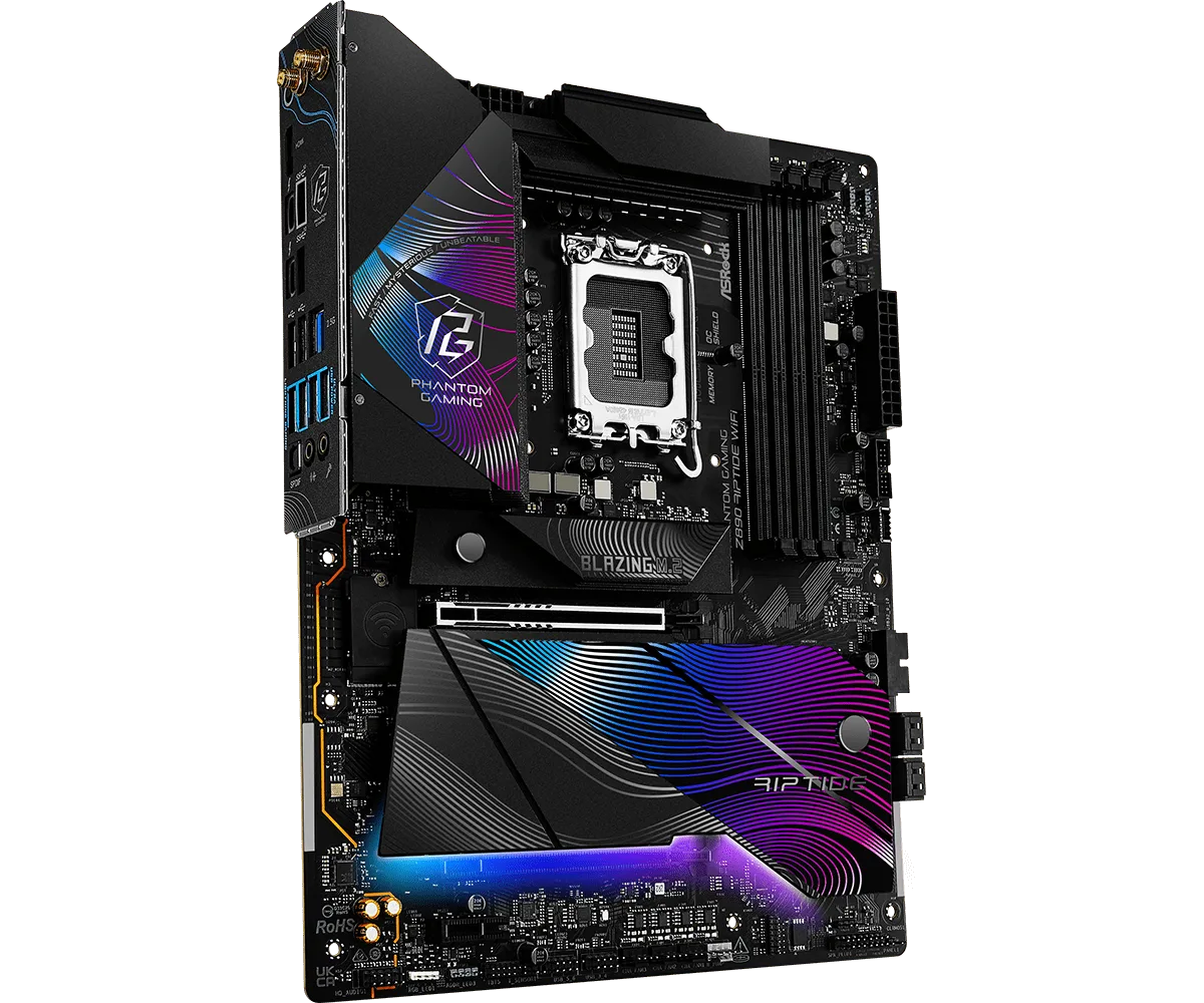 ASRock Z890 RIPTIDE WIFI — vue 4