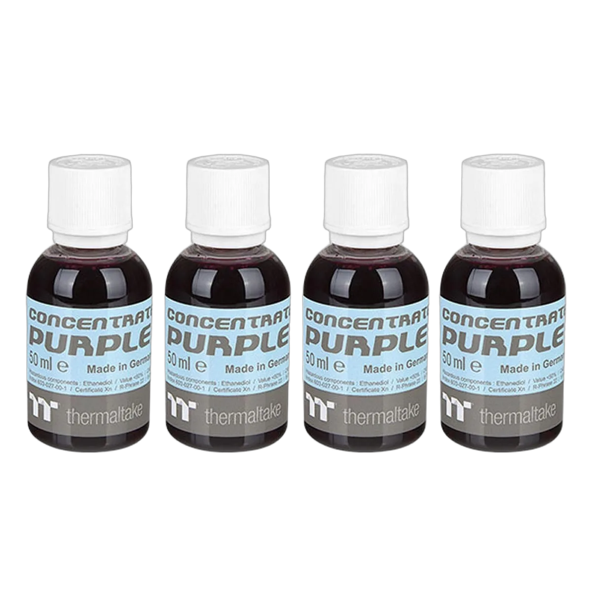 Thermaltake Liquide de refroidissement Tt Premium Concentrate Purple 4 x 50ml — vue 1