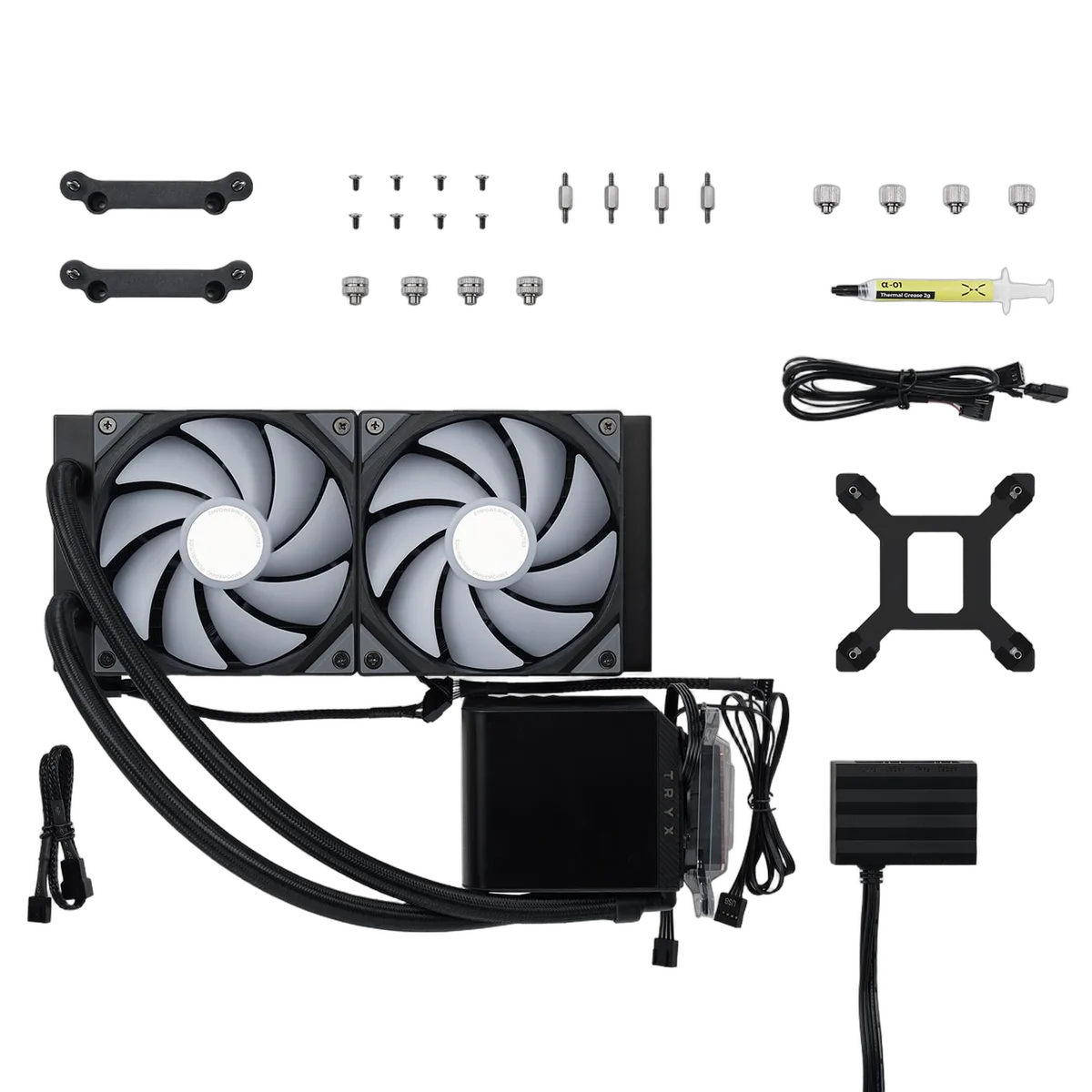 TRYX PANORAMA ARGB 240 - Noir — vue 5