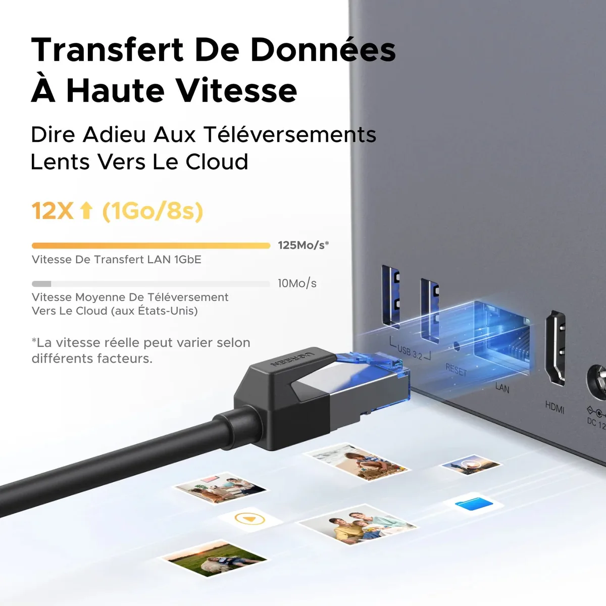 UGREEN DH2300 - 2 Baies — vue 2