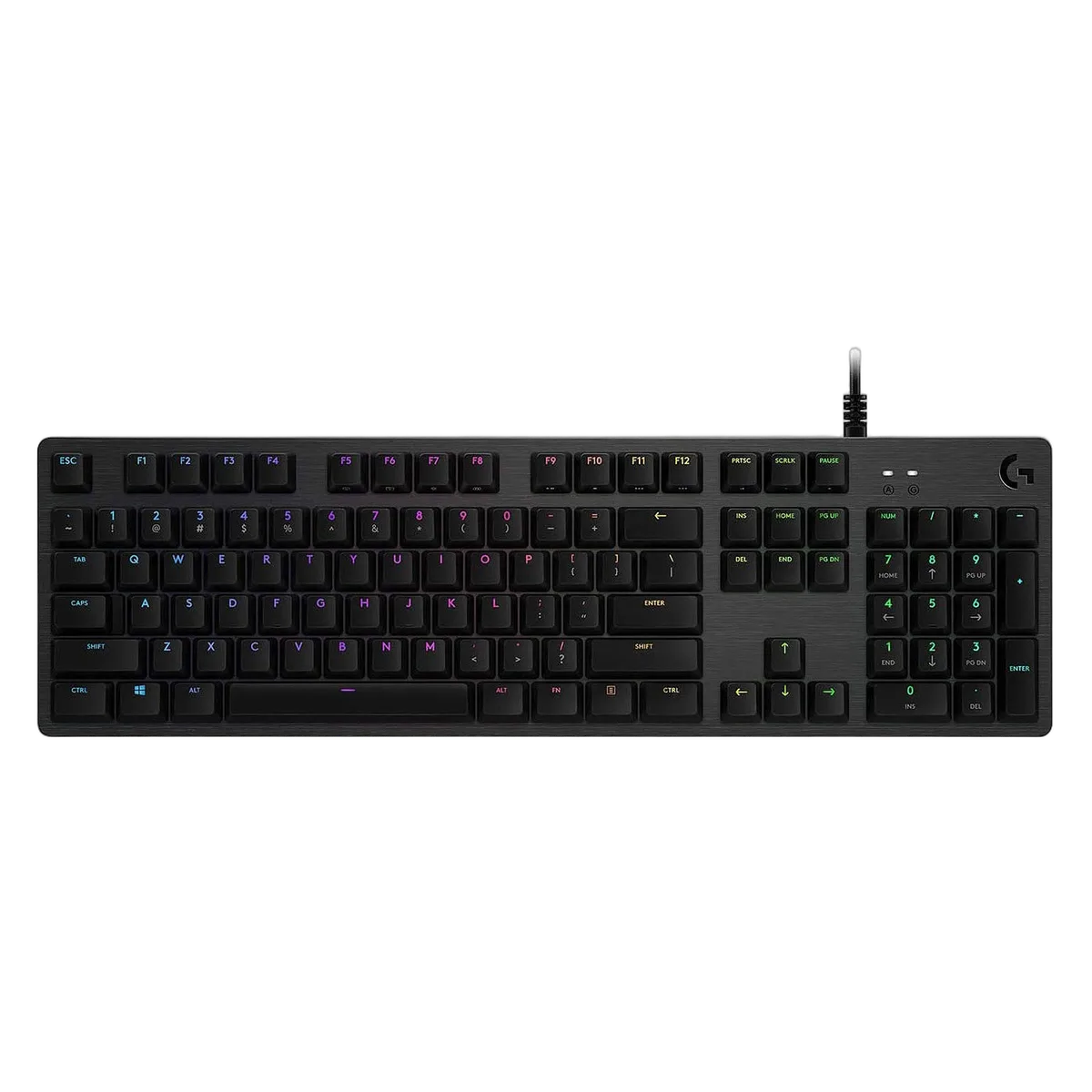 Logitech G512 - Mécanique - Filaire - RGB - Carbon — vue 2