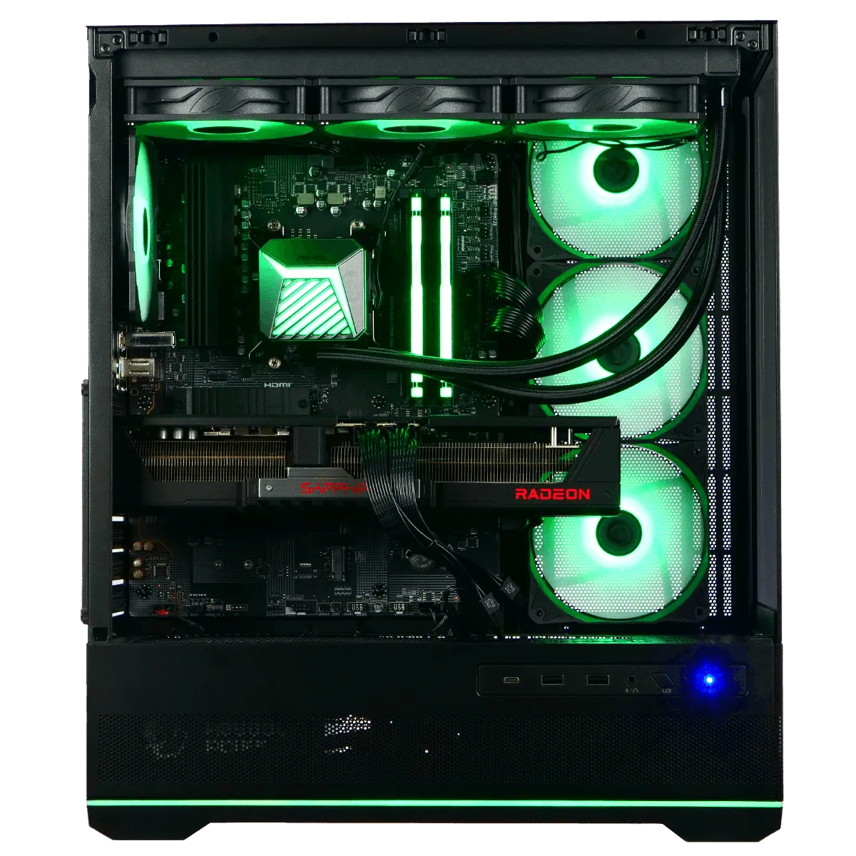 VENOM - R7-7800X3D/9070XT/32Go/1To — vue 2