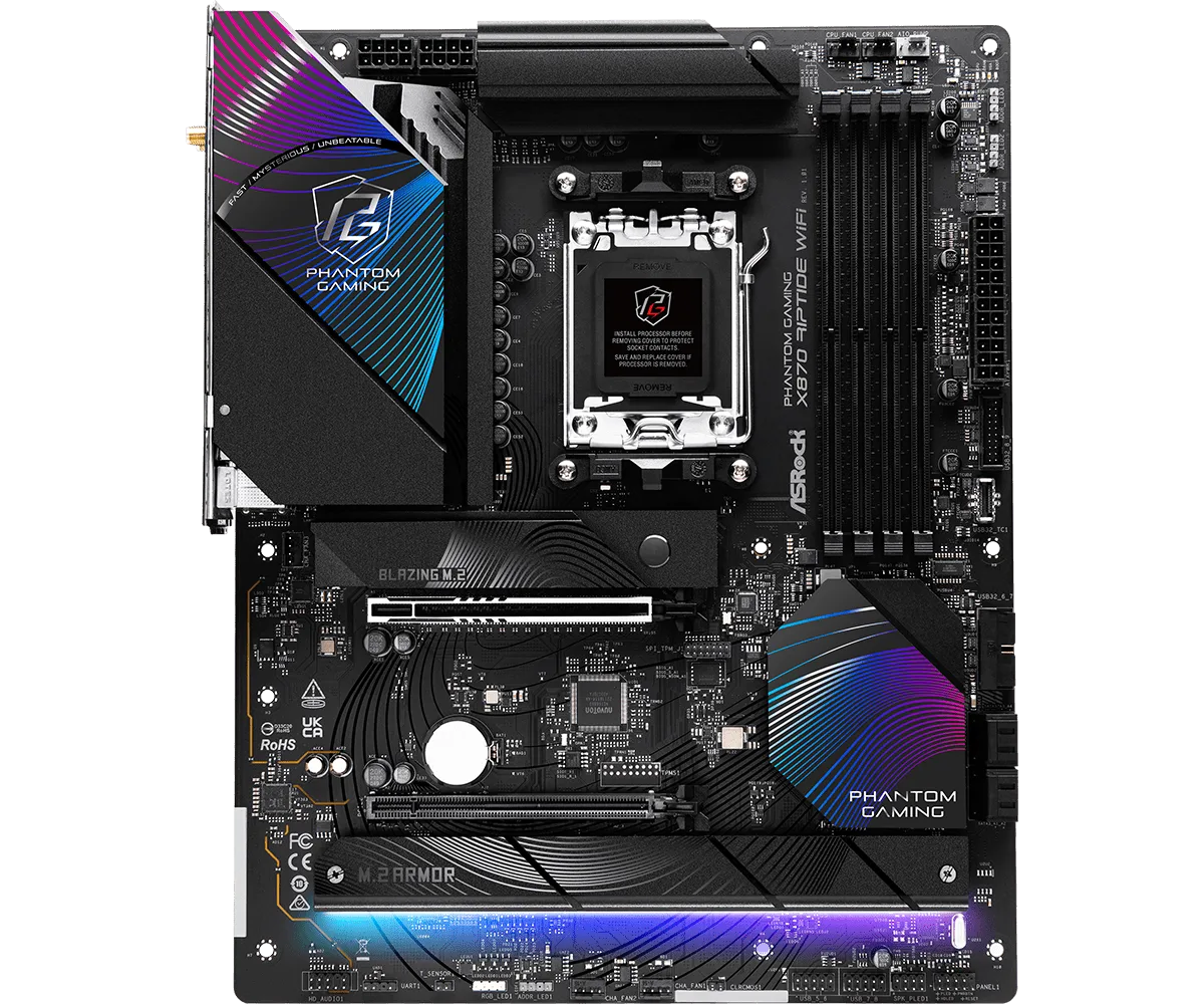 ASRock X870 RIPTIDE WIFI-Seconde Vie — vue 2