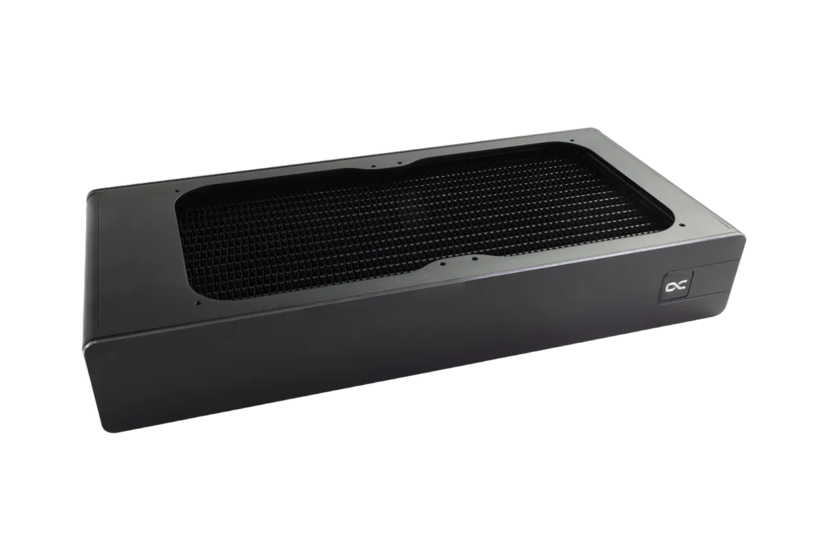 Alphacool Core XT45 Full Copper 240mm Radiator — vue 3