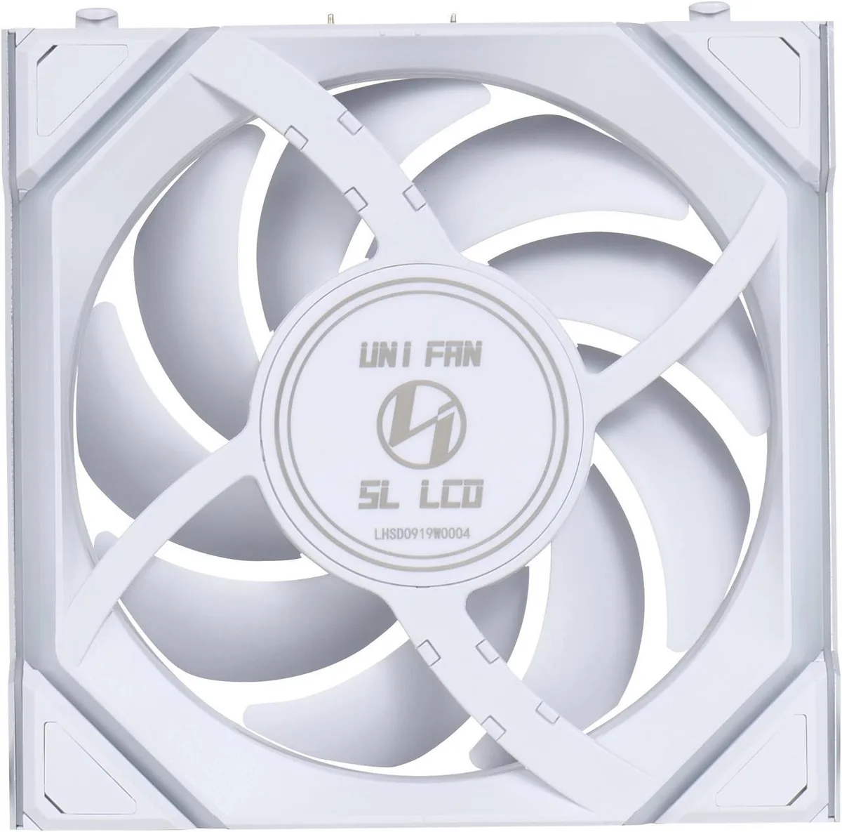 Lian-Li UNI FAN SL WIRELESS LCD ARGB REVERSE PWM 120mm - Blanc — vue 4