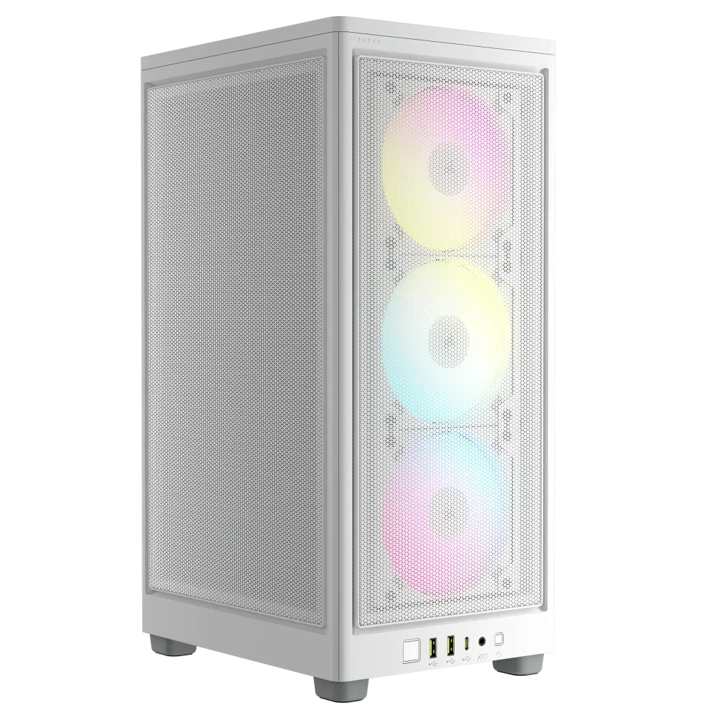 Corsair 2000D Airflow RGB Blanc - mT/Sans Alim/Mini-ITX — vue 1