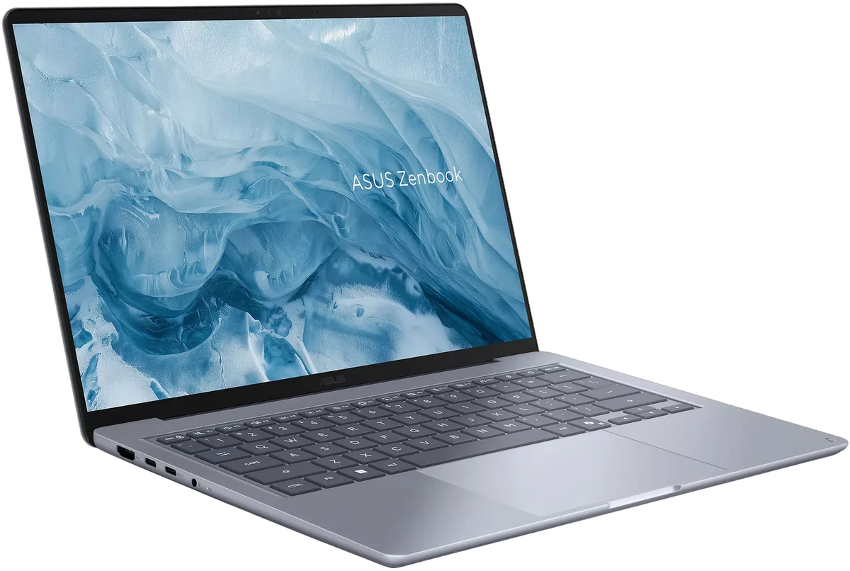 Asus Zenbook UX3480QA-ISSU11W - 14" OLED FHD+ Snapdragon X X1-26-100 8Go 256Go W11 — vue 2