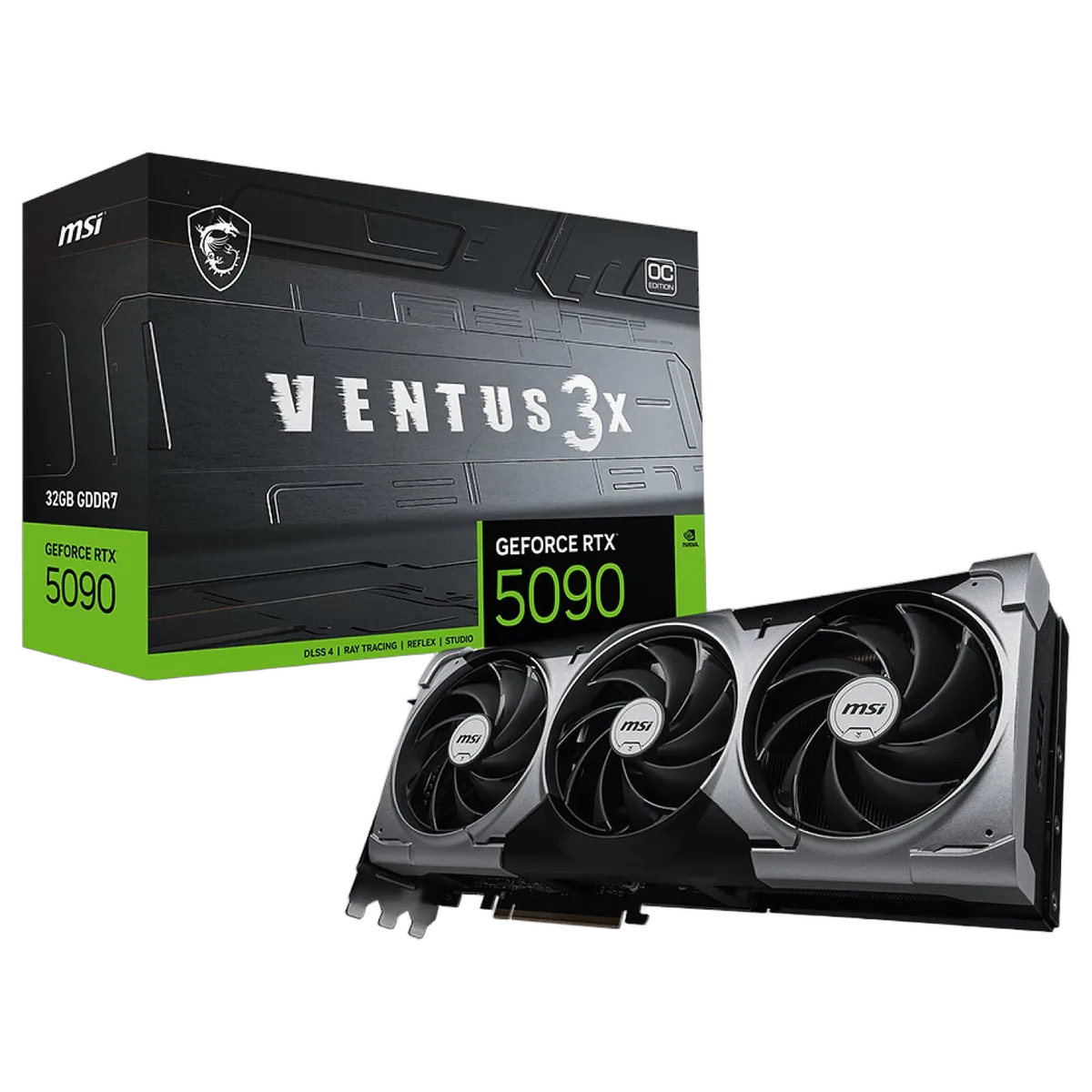 MSI GeForce RTX 5090 32G VENTUS 3X OC — vue 1
