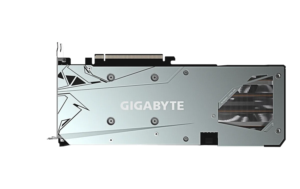 Gigabyte RADEON RX 7600 GAMING OC 8G, vue 4