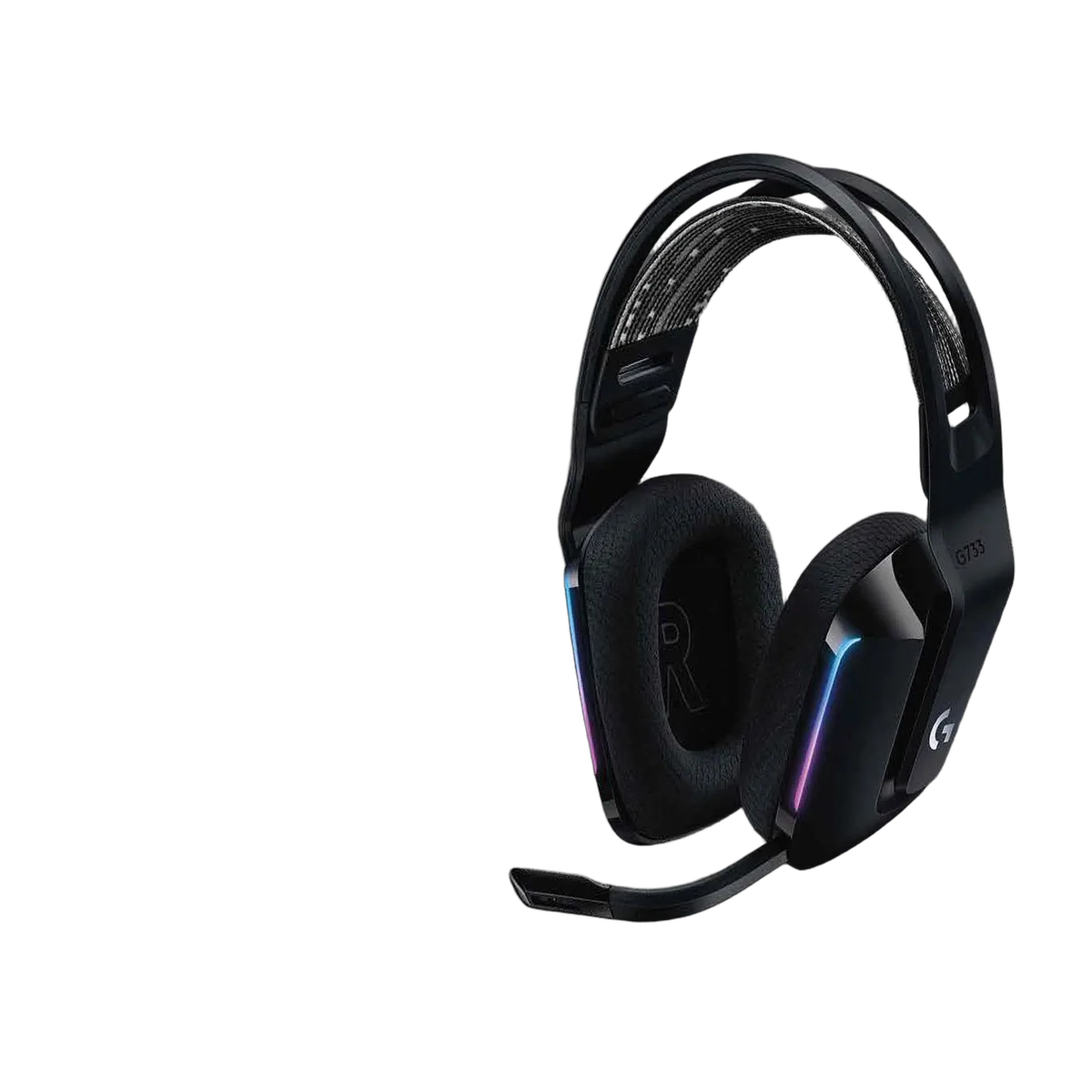 Logitech G733 Lightspeed - Sans-Fil - RGB - Noir — vue 2