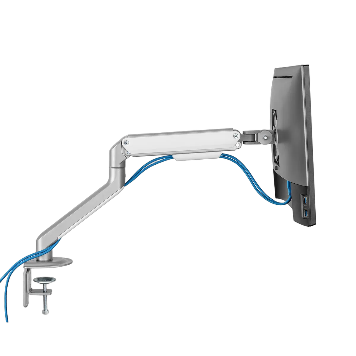 Kimex International Support de bureau Full Motion 1 écran PC 17"- 32" VESA Max 100x100 Charge Max 9Kg — vue 7