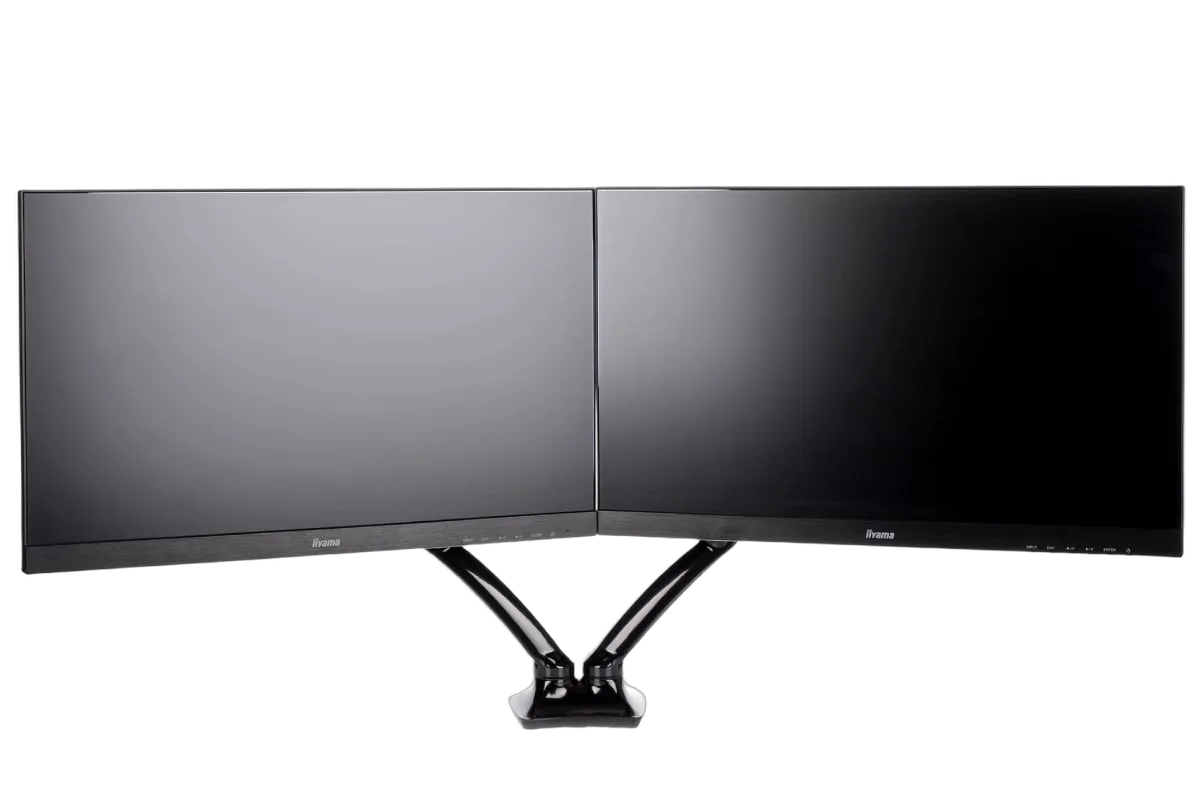 Iiyama DS3002C-B1 Bras pneumatique pour deux moniteurs bureautiques 27" max-Seconde Vie — vue 5